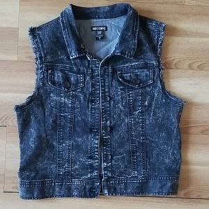 Hot Topic Denim Vest
